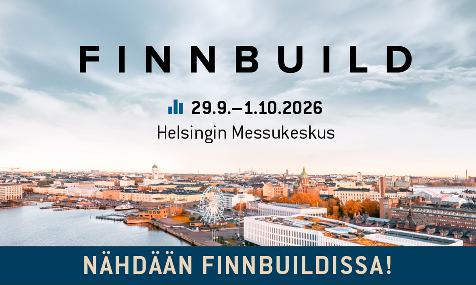 Uutuuksia esillä FinnBuild 2026 -messuilla
