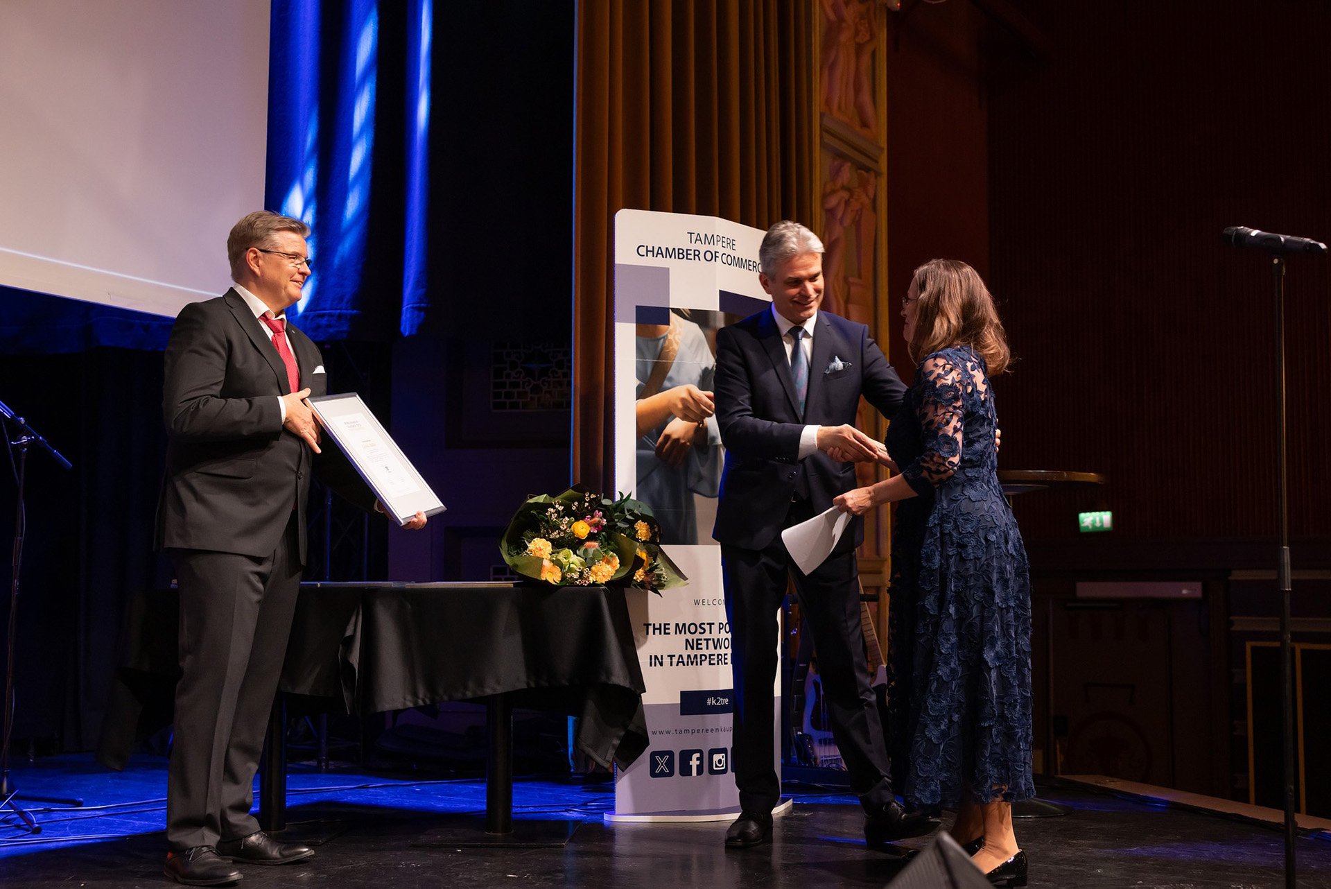 Tampere Chamber of Commerce Gala, Awards