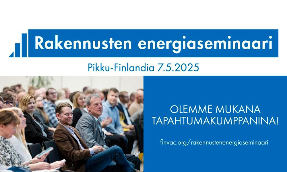Nähdään Rakennusten energiaseminaarissa 2025