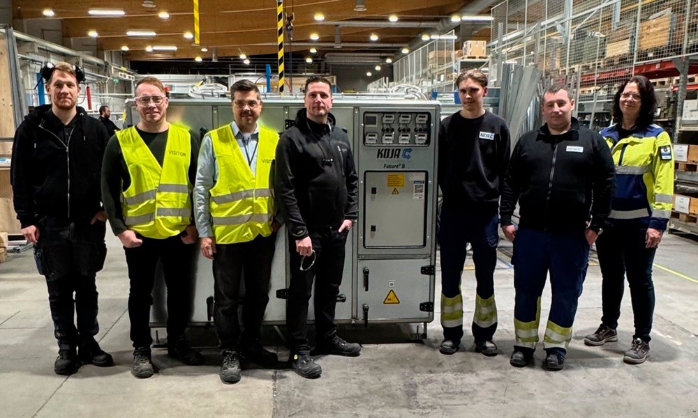 Concrete Collaboration Between Koja and Sedu – An Air Handling Unit for Electrical Engineering Education